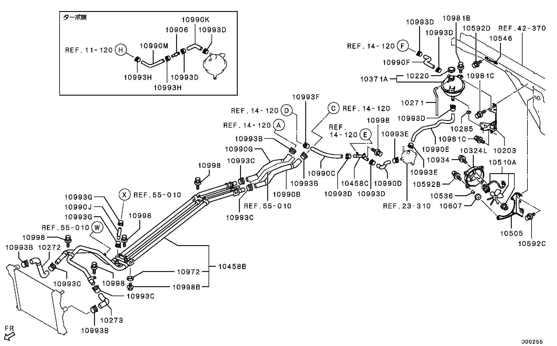 Radiator Hose Condenser Tank
