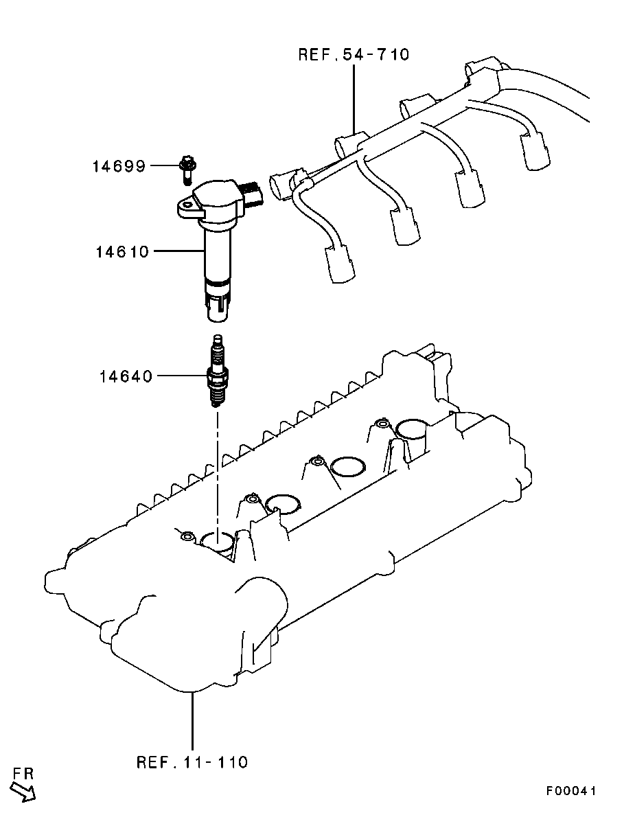 Spark Plug, Cable & Coil