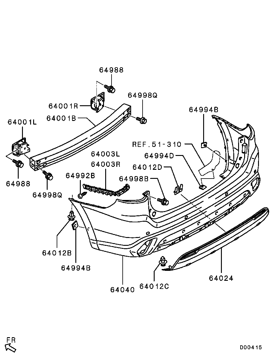 Rear Bumper Support