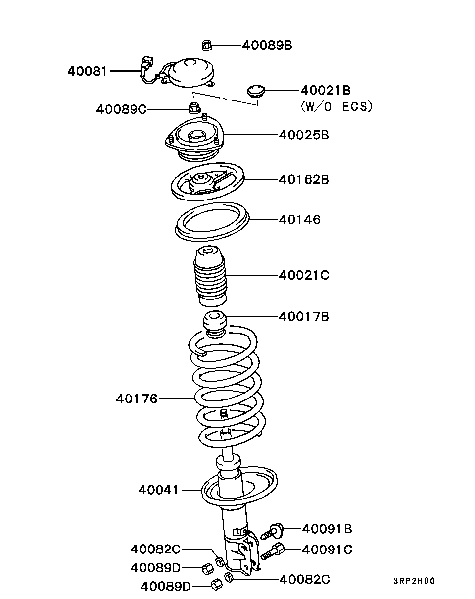 Suspension Strut & Spring