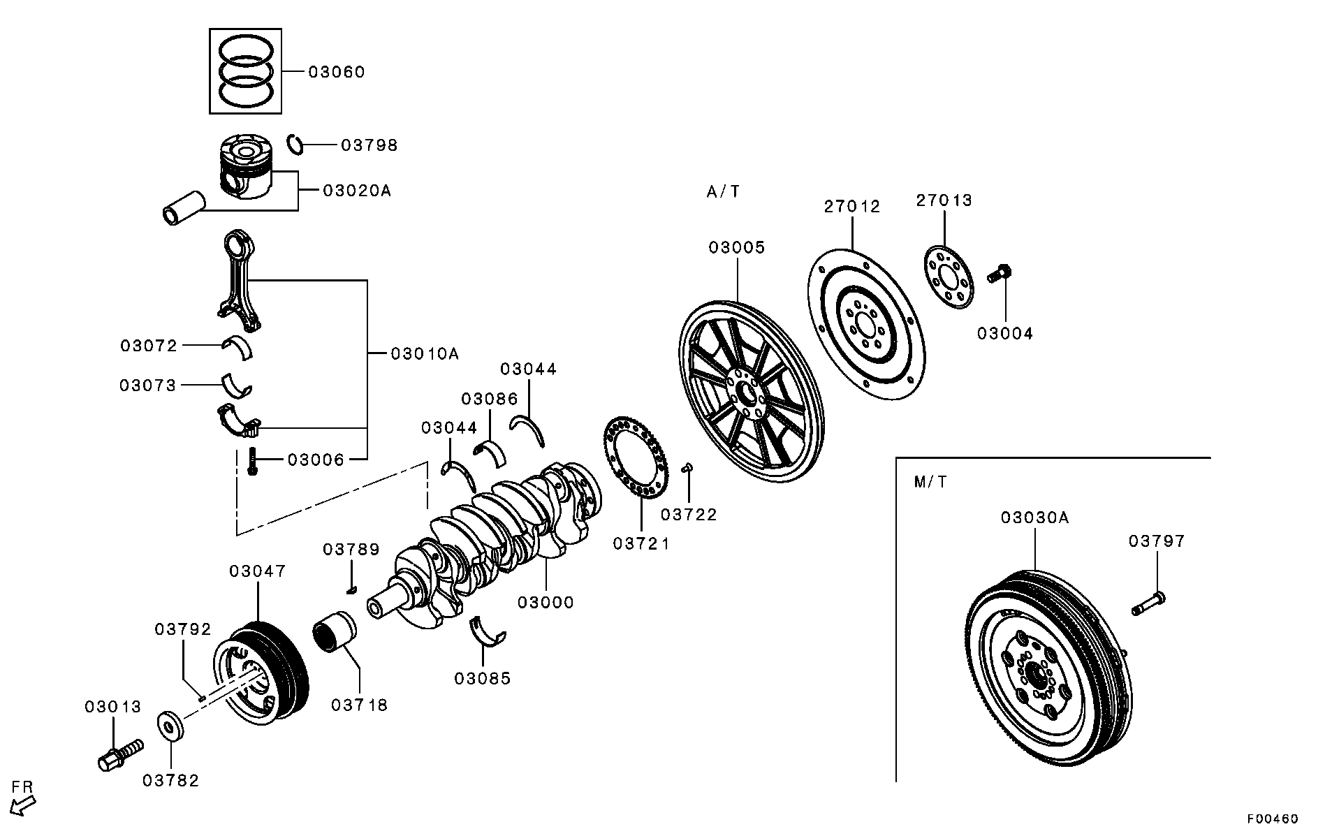 Piston Crankshaft