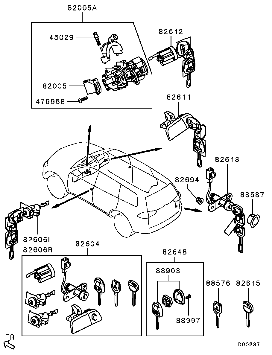 Lock Cylinder & Key