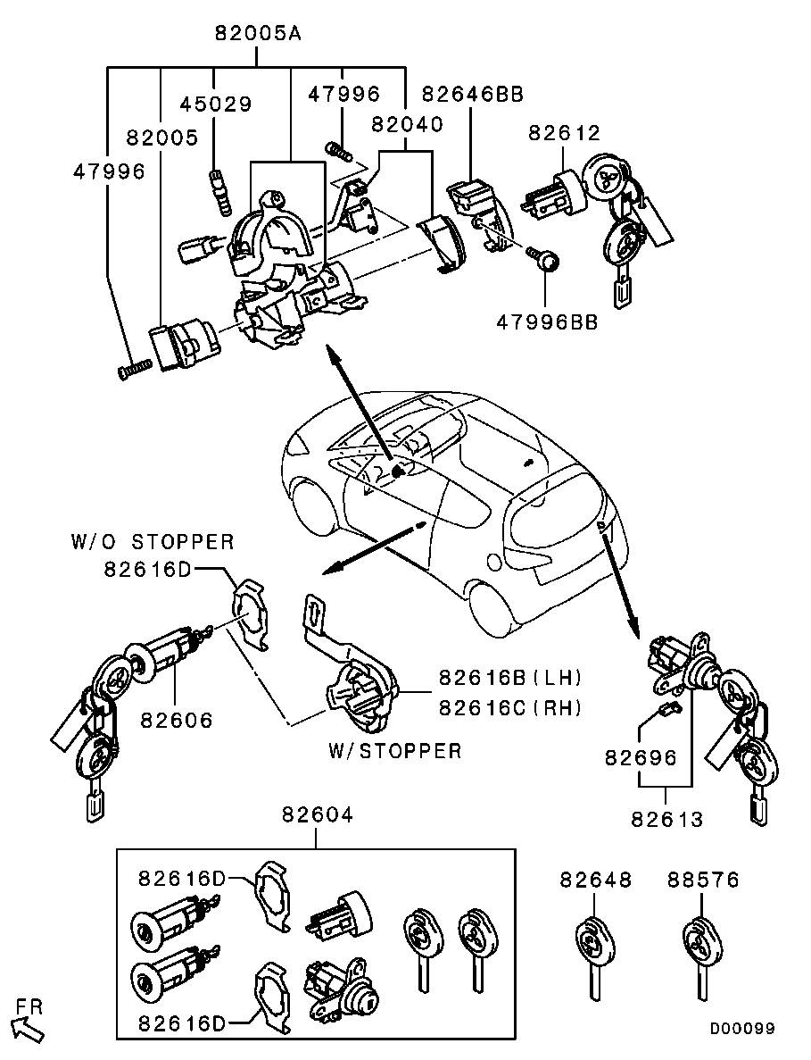 Lock Cylinder & Key