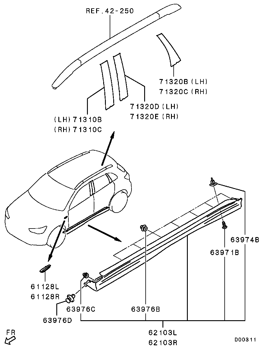 Side Garnish Moulding