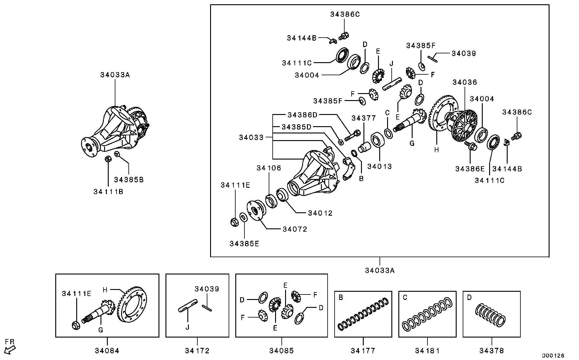 Rear Axle Differential