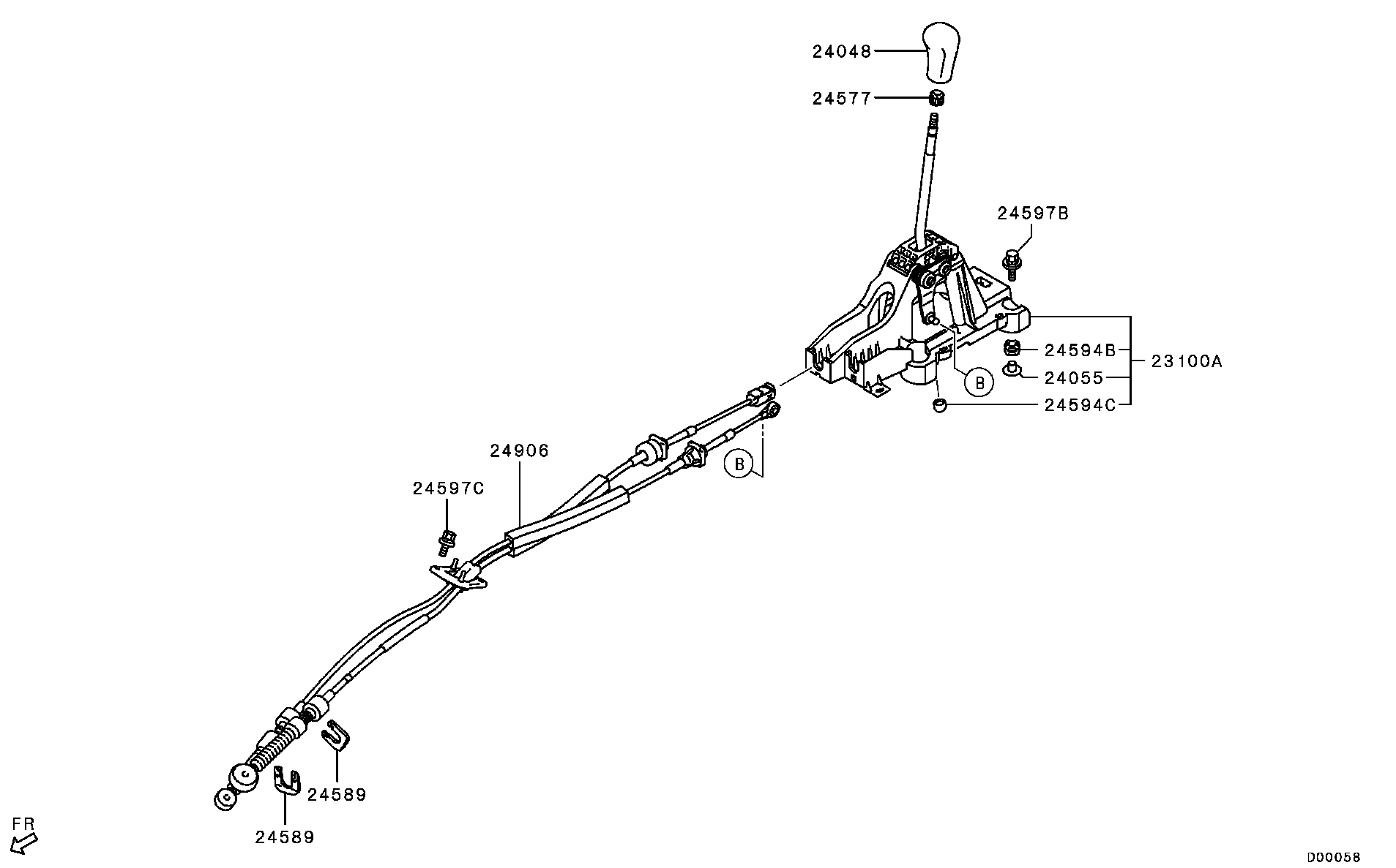 M/T Floor Shift Linkage