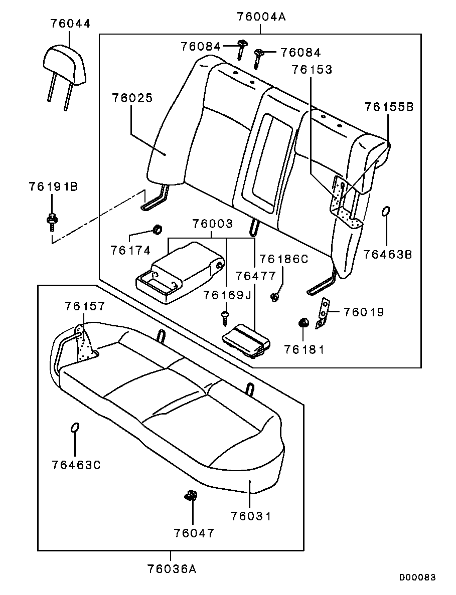Rear Seat