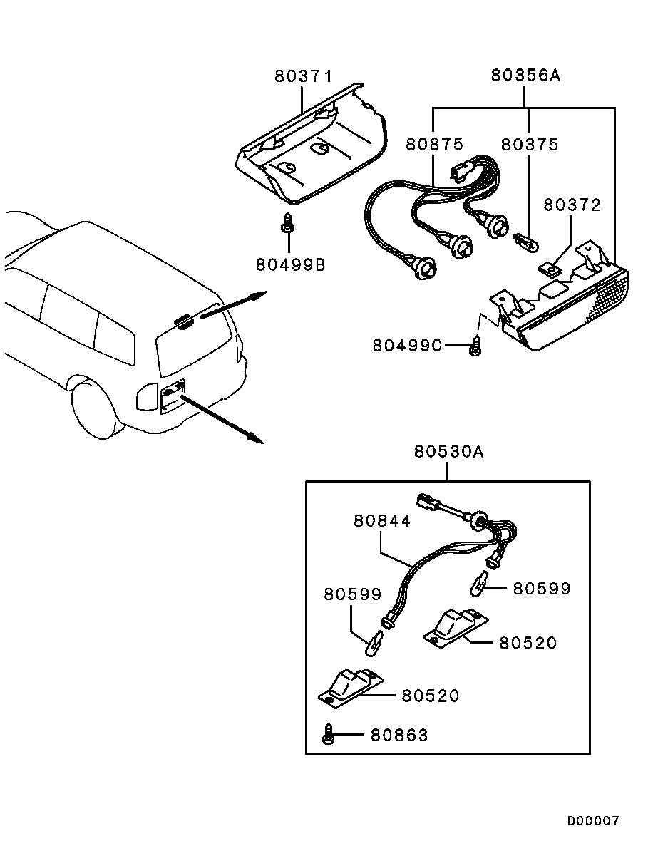 Rear Exterior Lamp