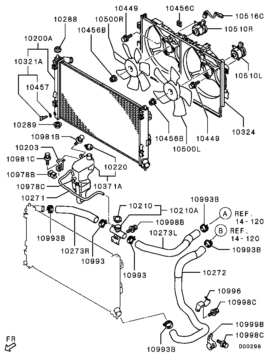 Radiator Hose Condenser Tank