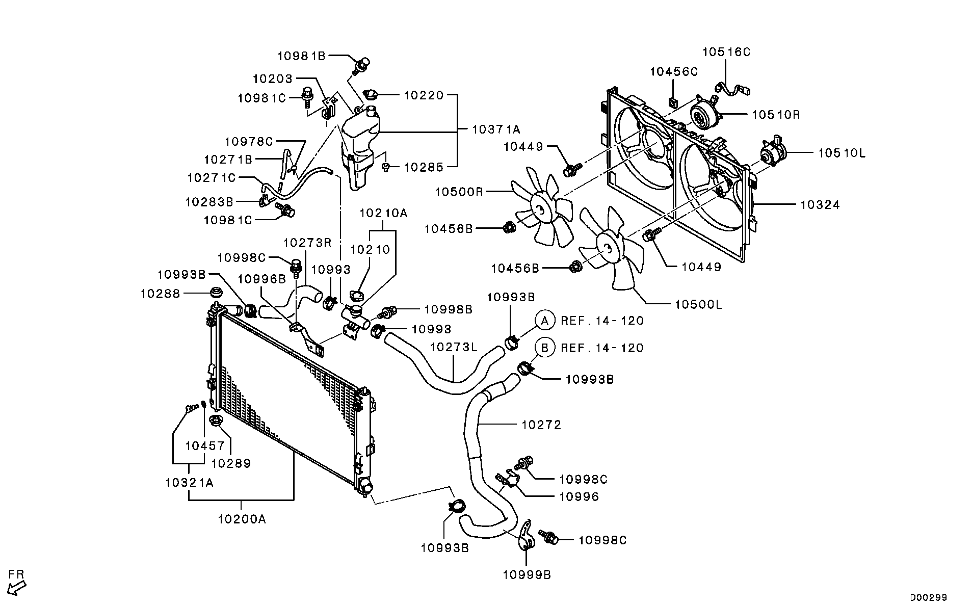 Radiator Hose Condenser Tank