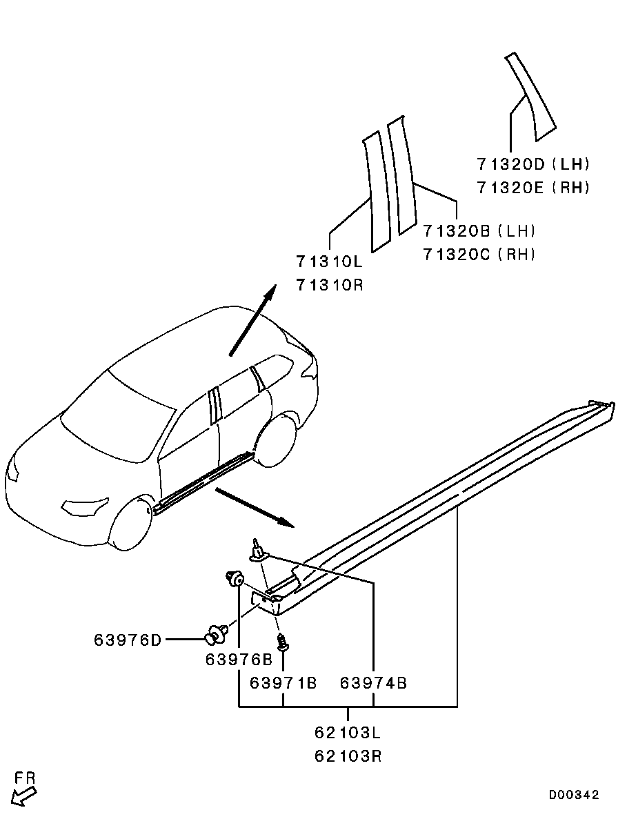 Side Garnish Moulding