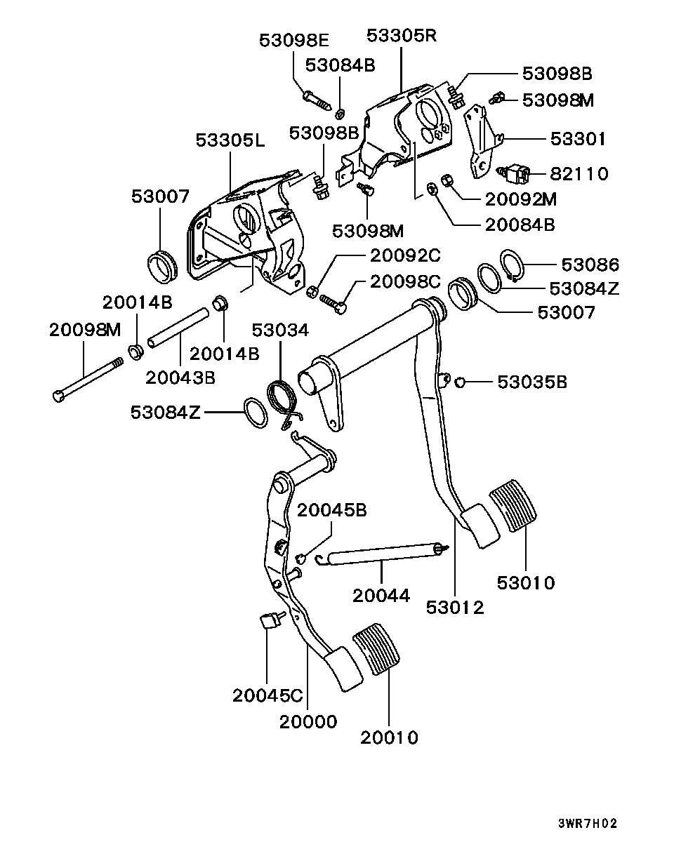 Brake & Clutch Pedal