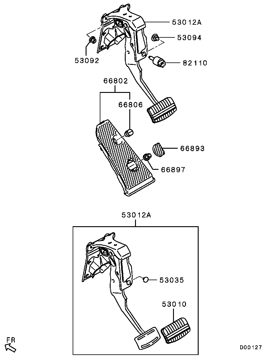 Brake & Clutch Pedal