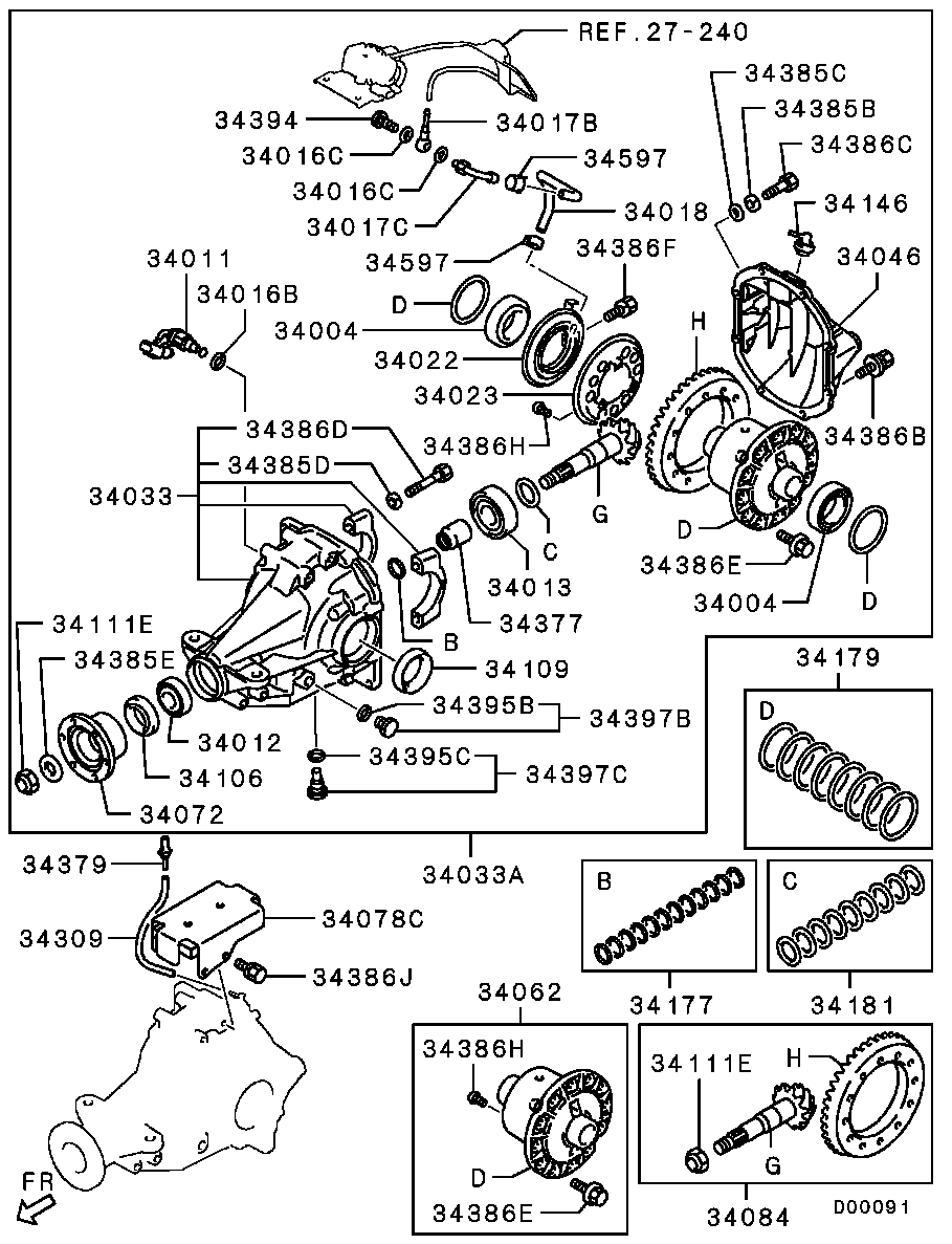 Rear Axle Differential