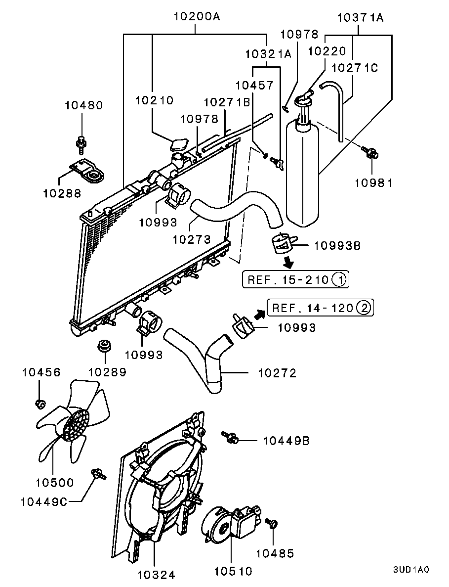 Radiator Hose Condenser Tank
