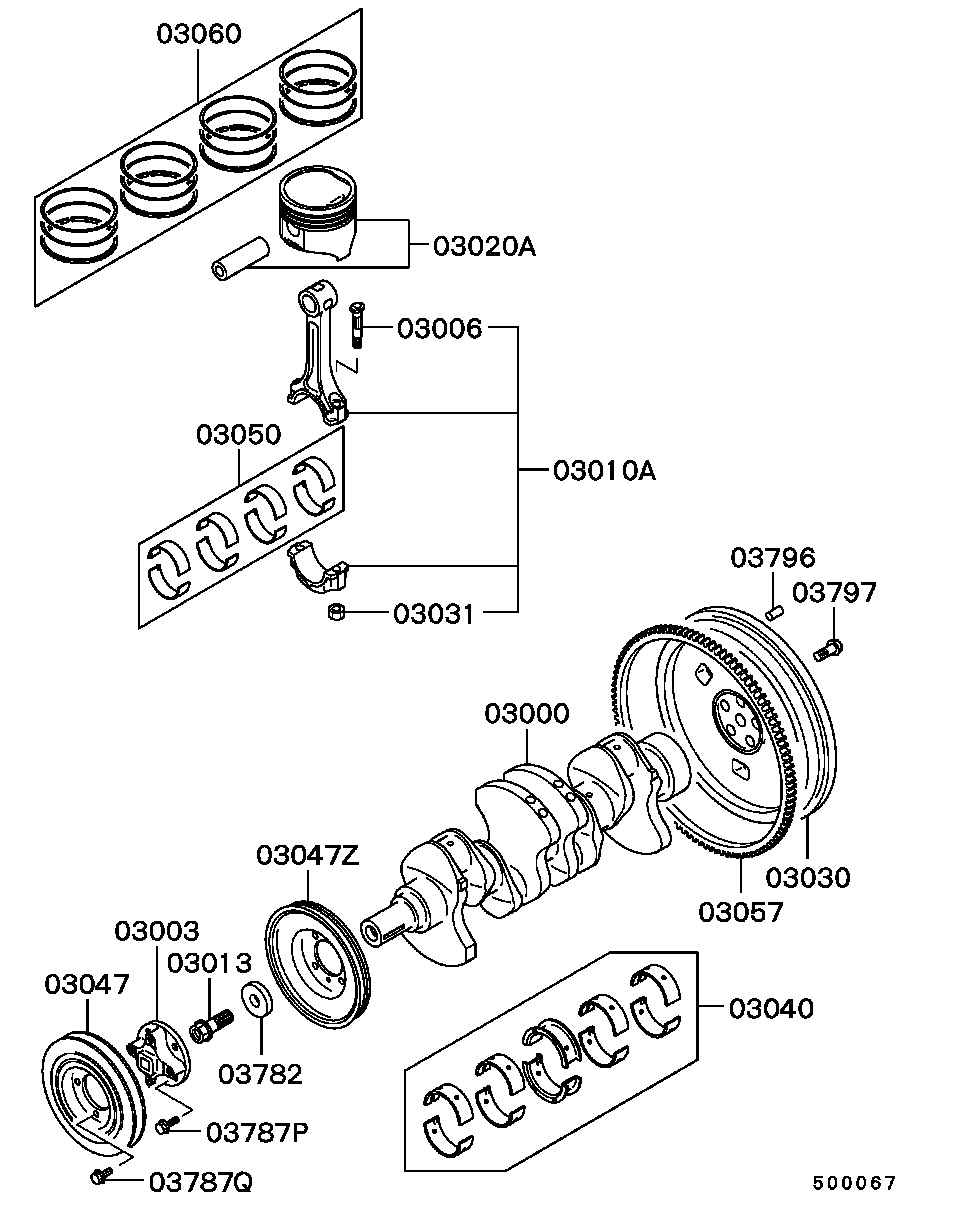 Cigüeñal de pistón