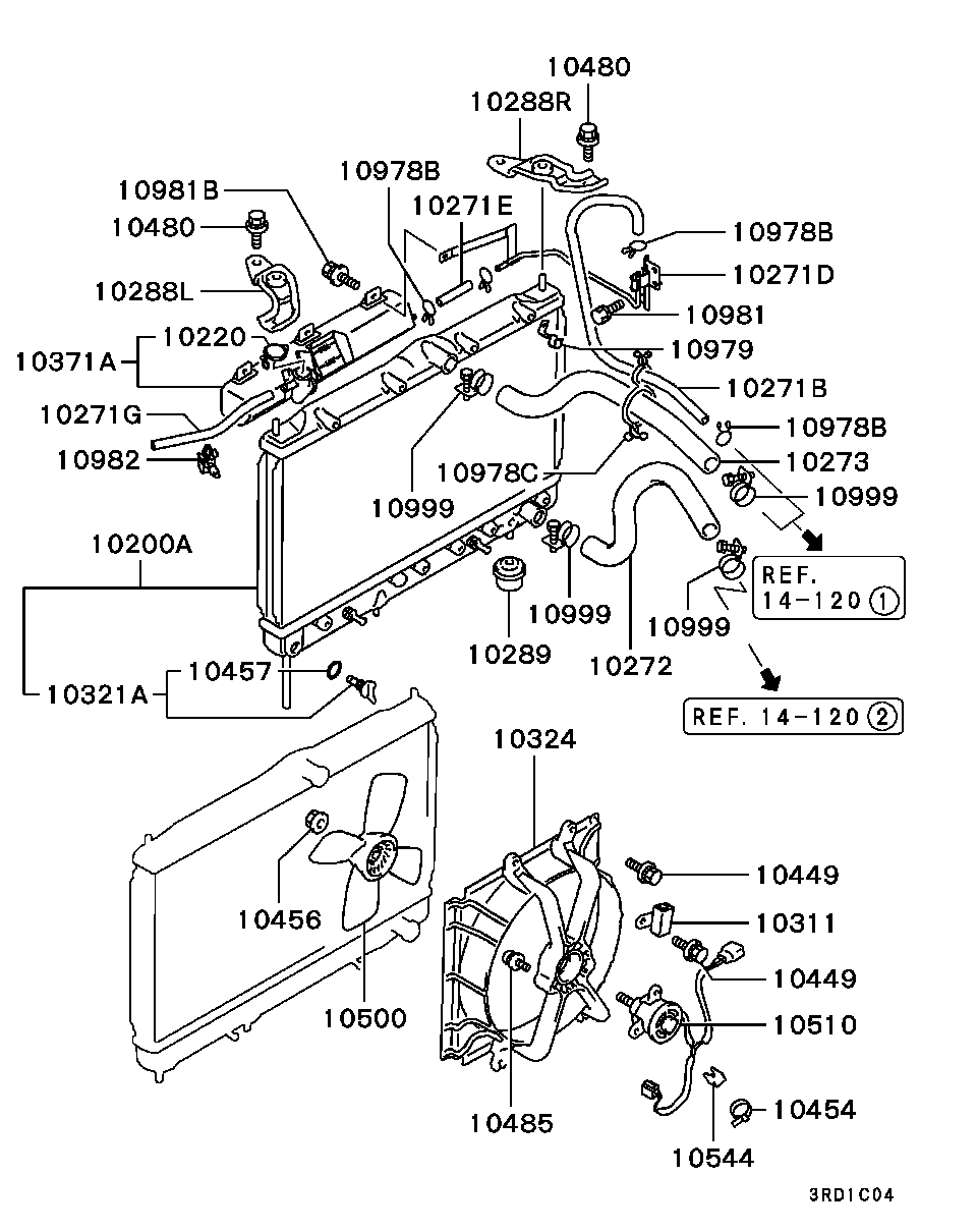Radiator Hose Condenser Tank