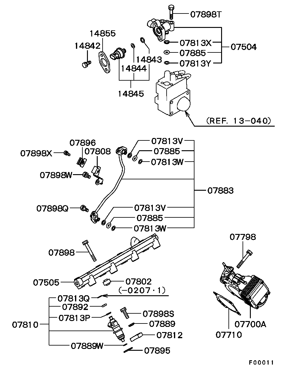 Injector & Throttle Body