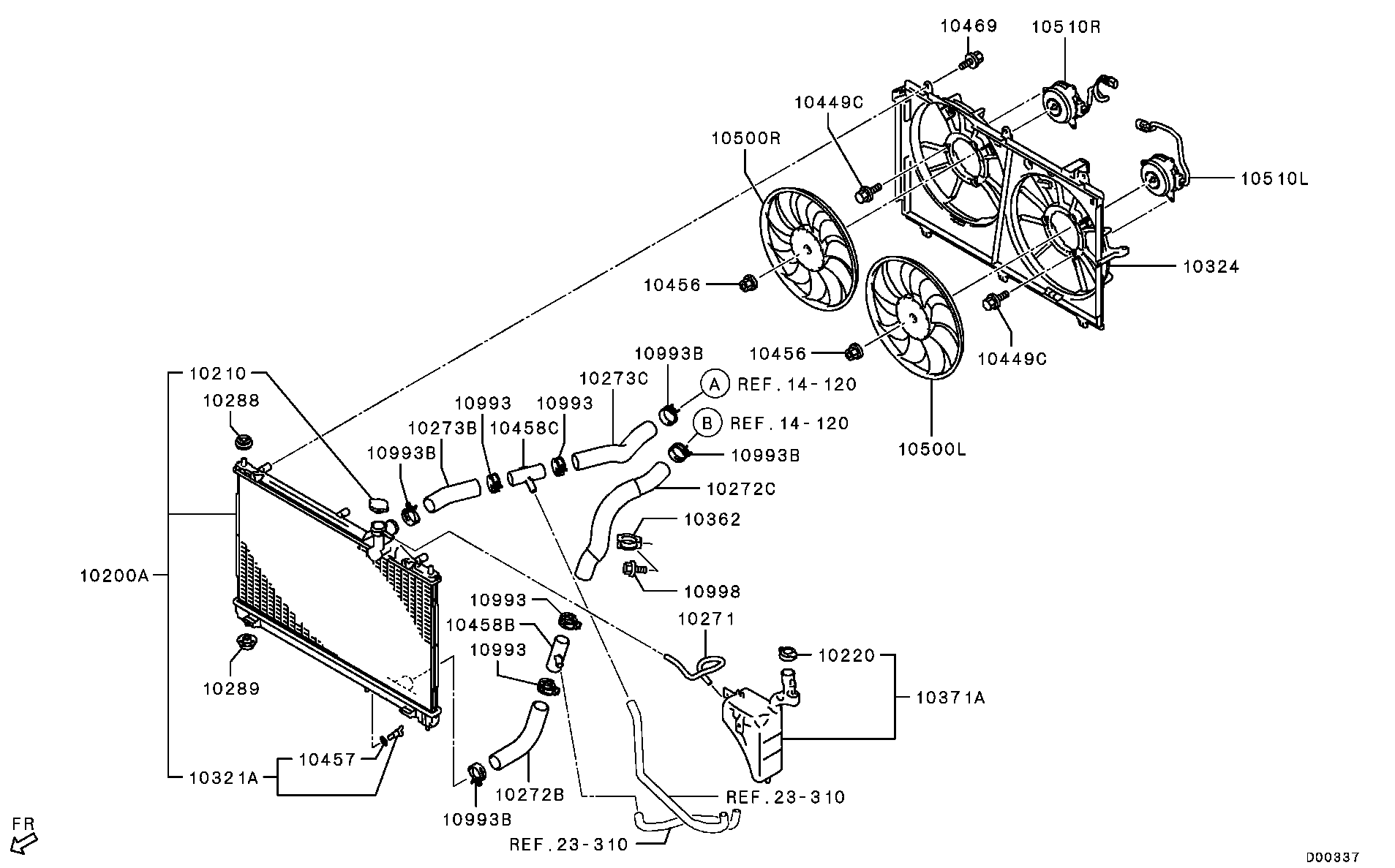 Radiator Hose Condenser Tank