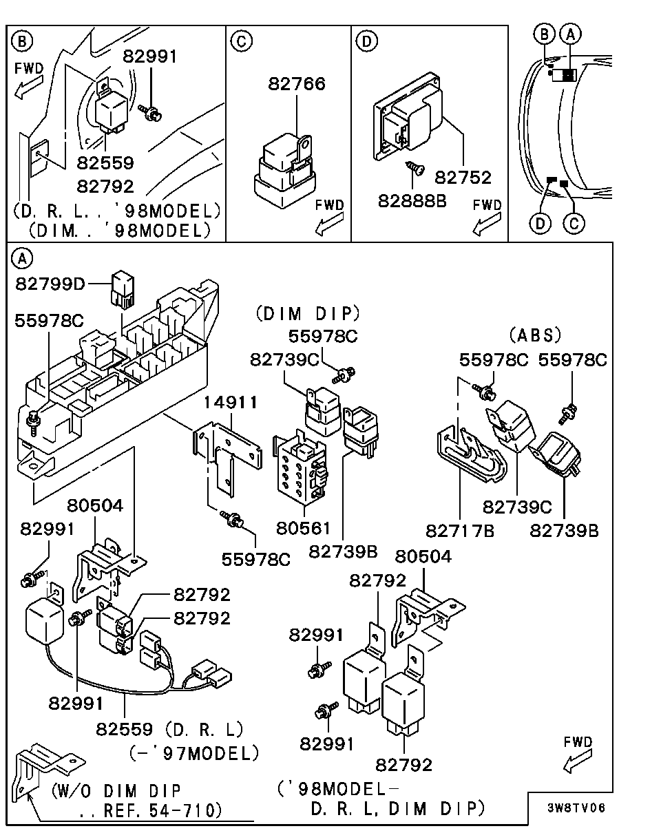Relay, Flasher & Sensor