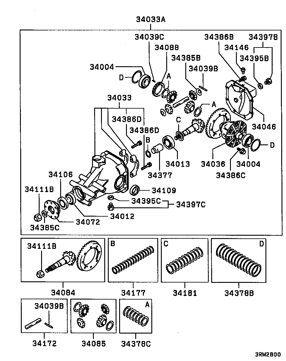Rear Axle Differential