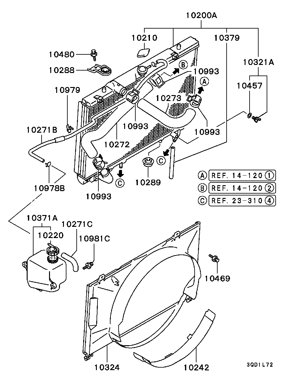 Radiator Hose Condenser Tank