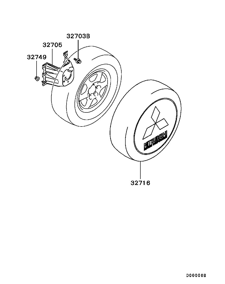 Wheel, Tire & Cover