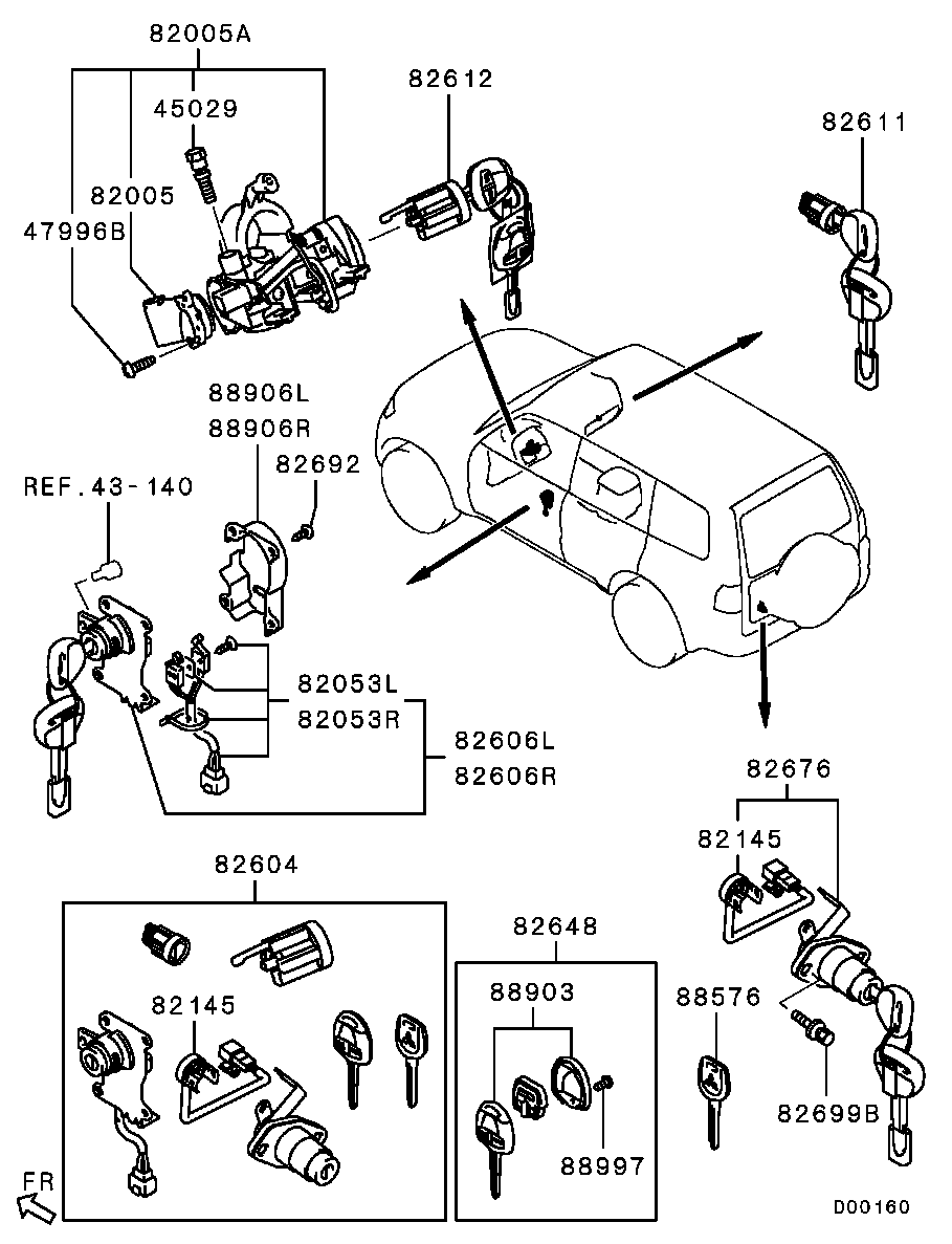 Lock Cylinder & Key