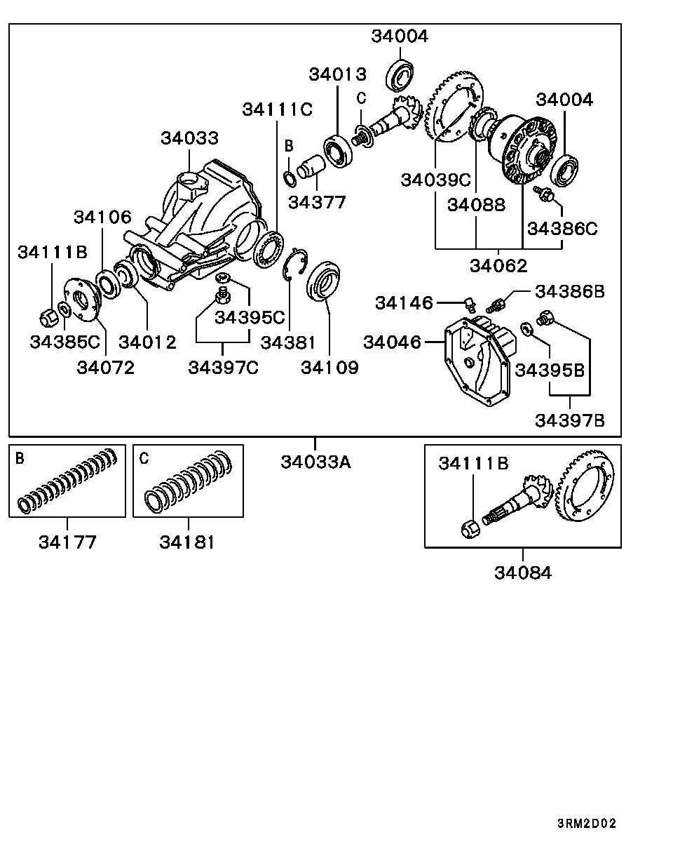 Rear Axle Differential