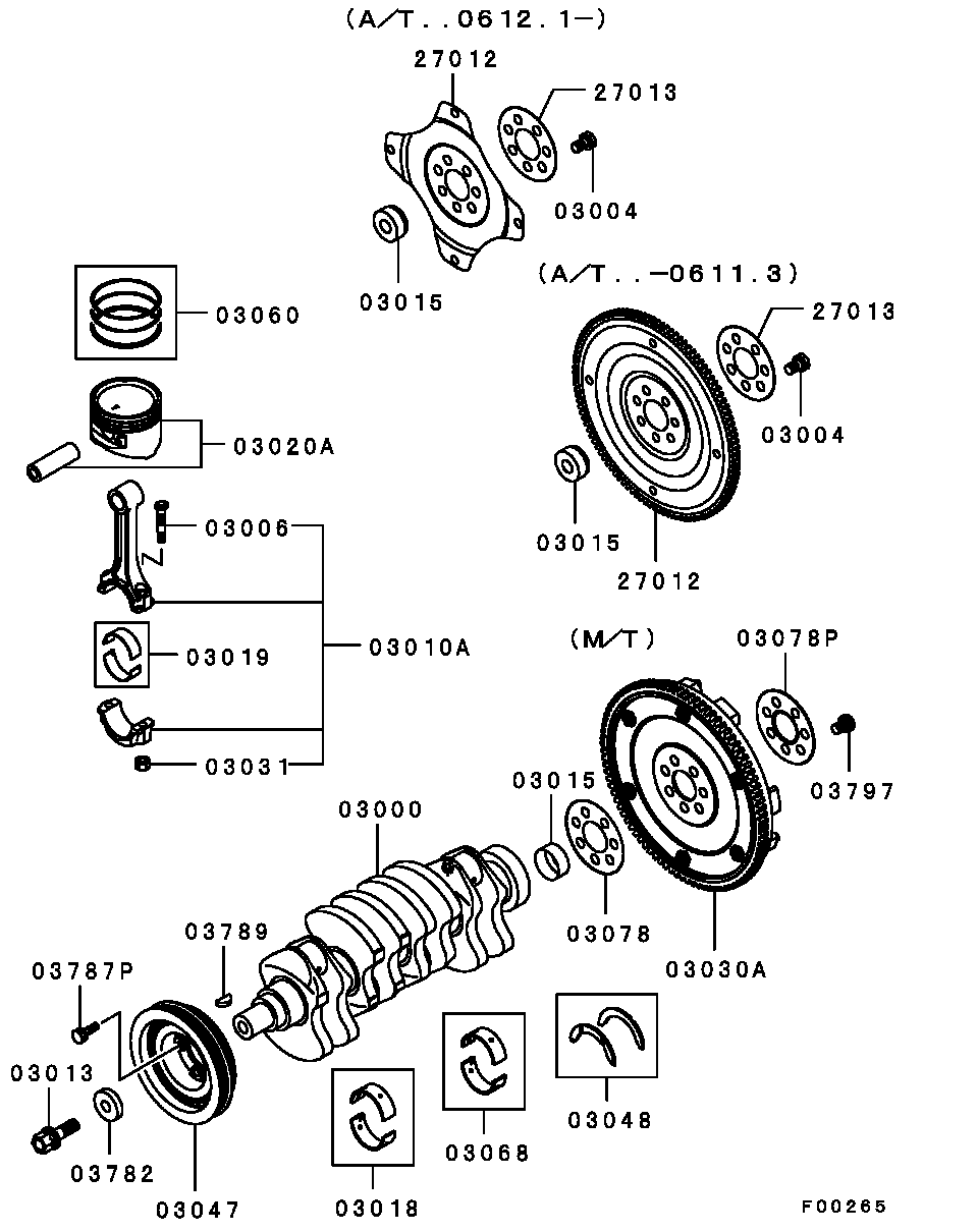 Piston Crankshaft