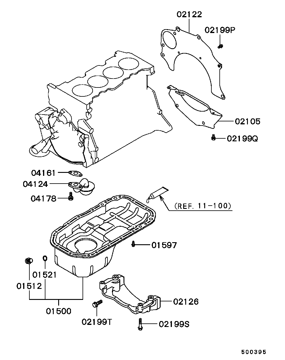Cover, Rear Plate & Oil Pan