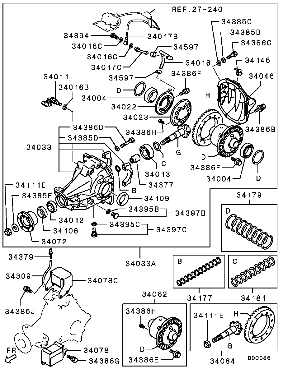 Rear Axle Differential