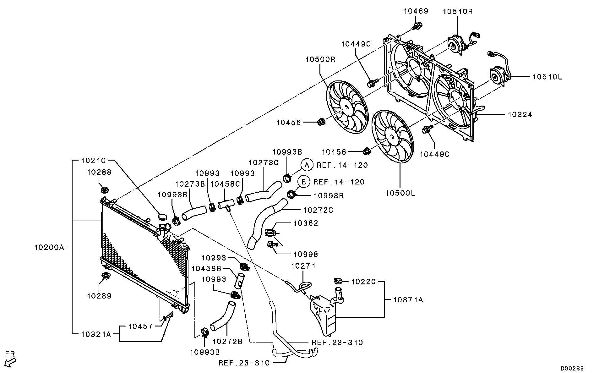 Radiator Hose Condenser Tank