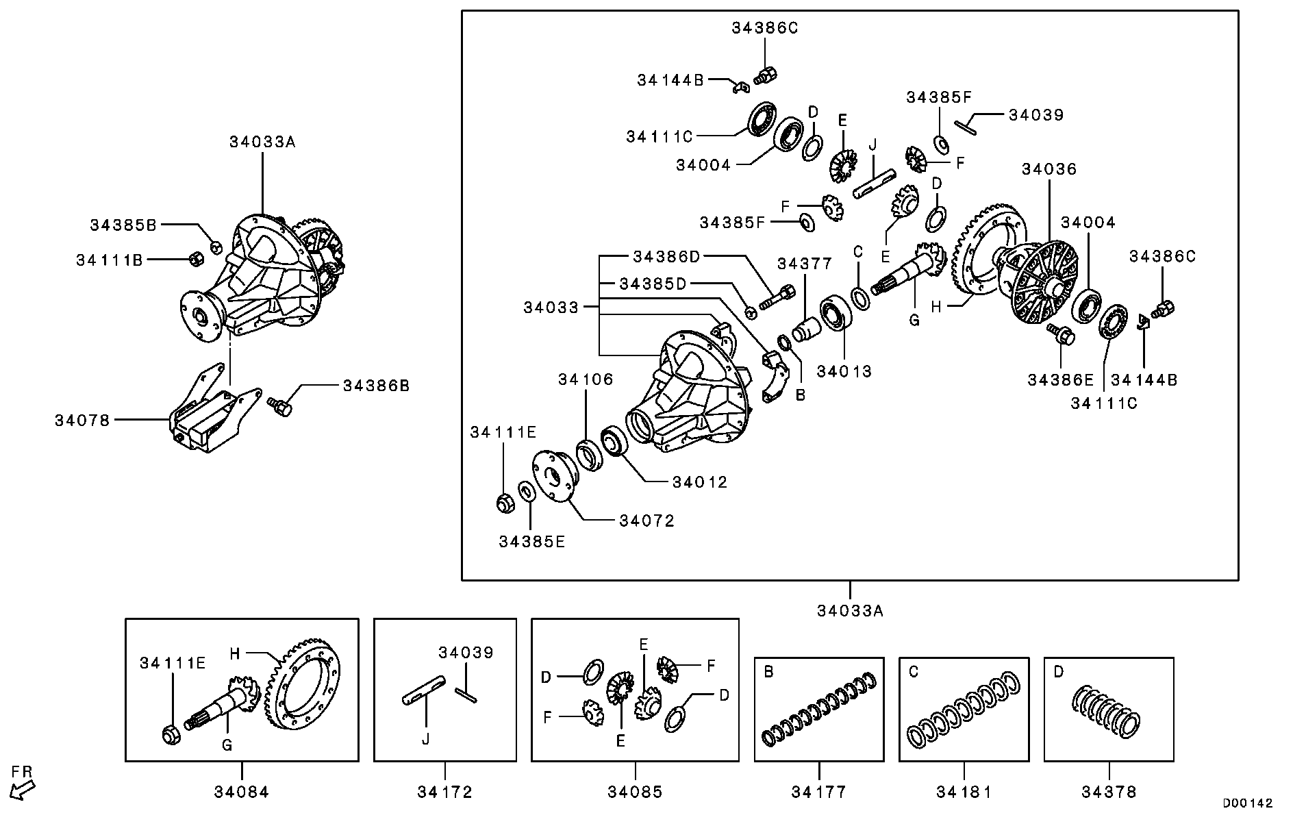 Rear Axle Differential