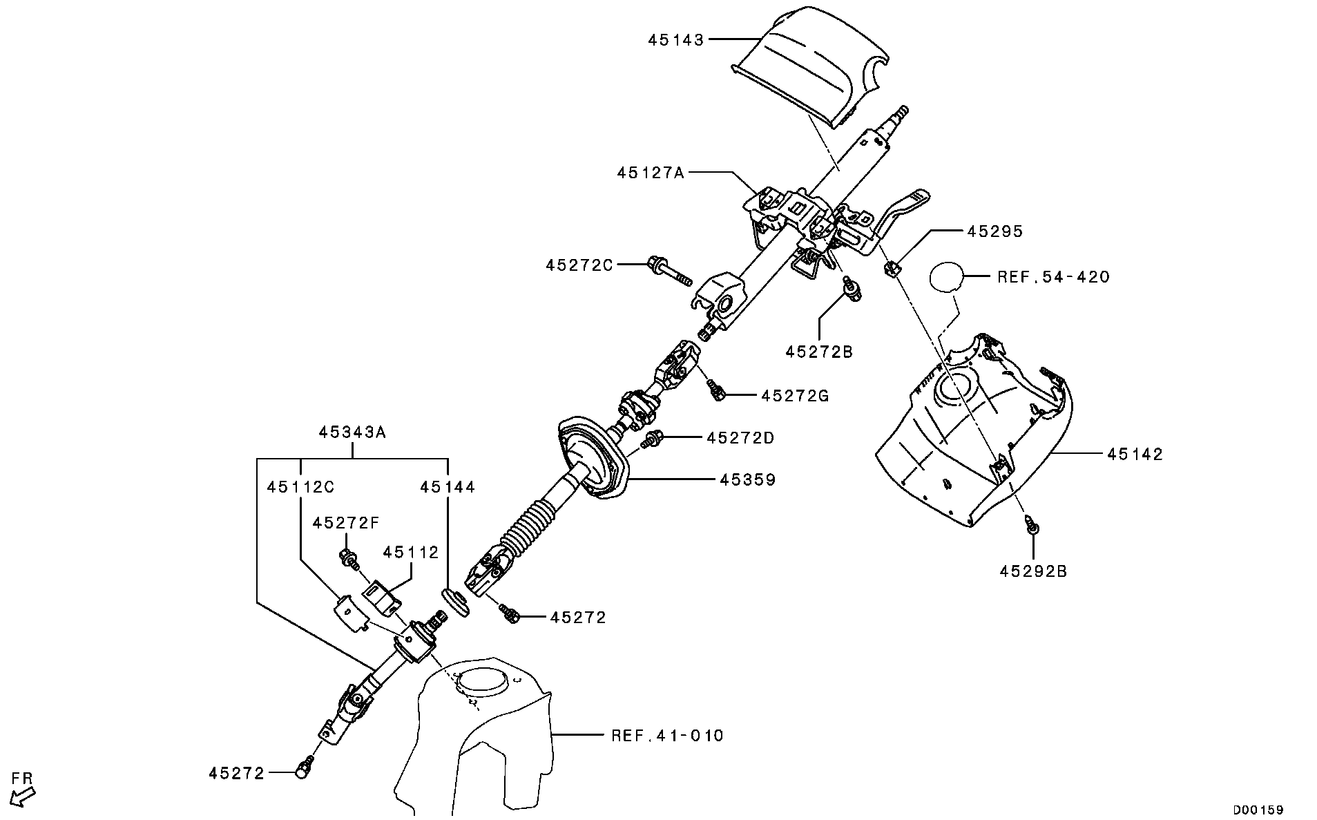 Steering Column & Cover