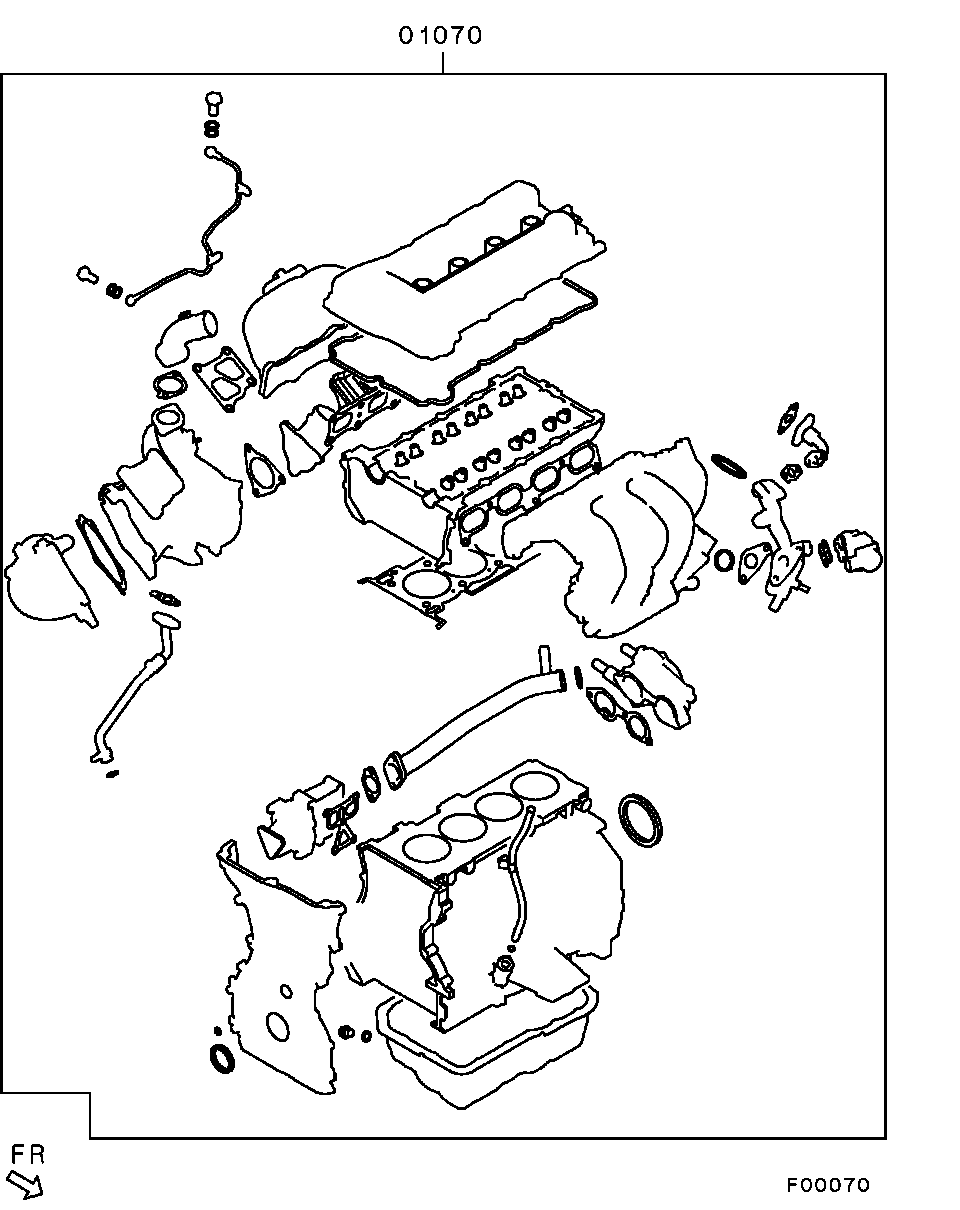 Engine Overhaul Gasket Kit