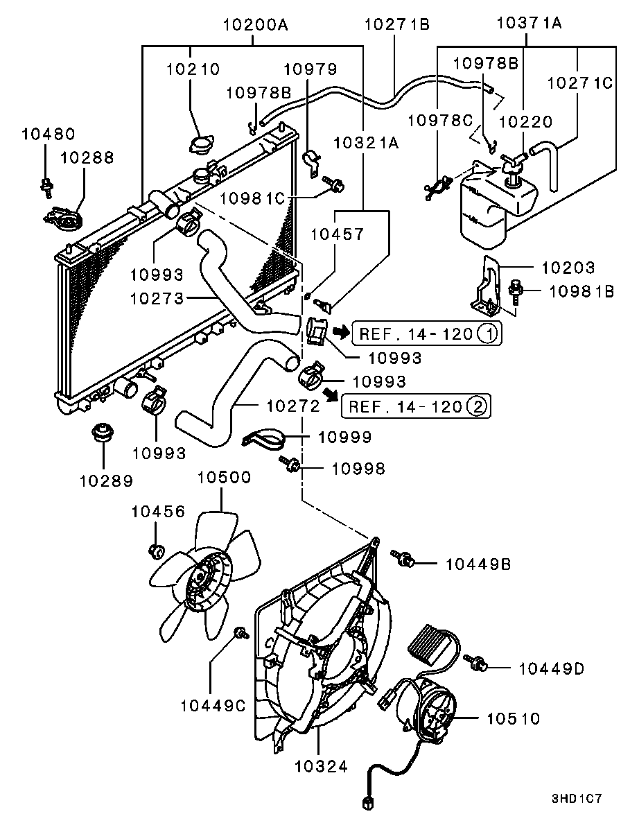 Radiator Hose Condenser Tank