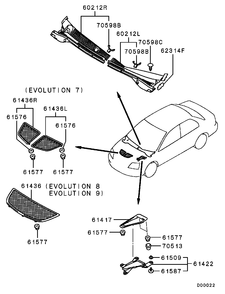 Front Garnish & Moulding