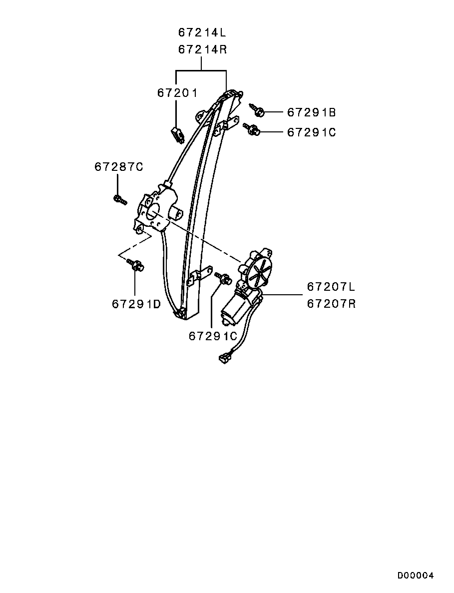 Front Door Window Regulator