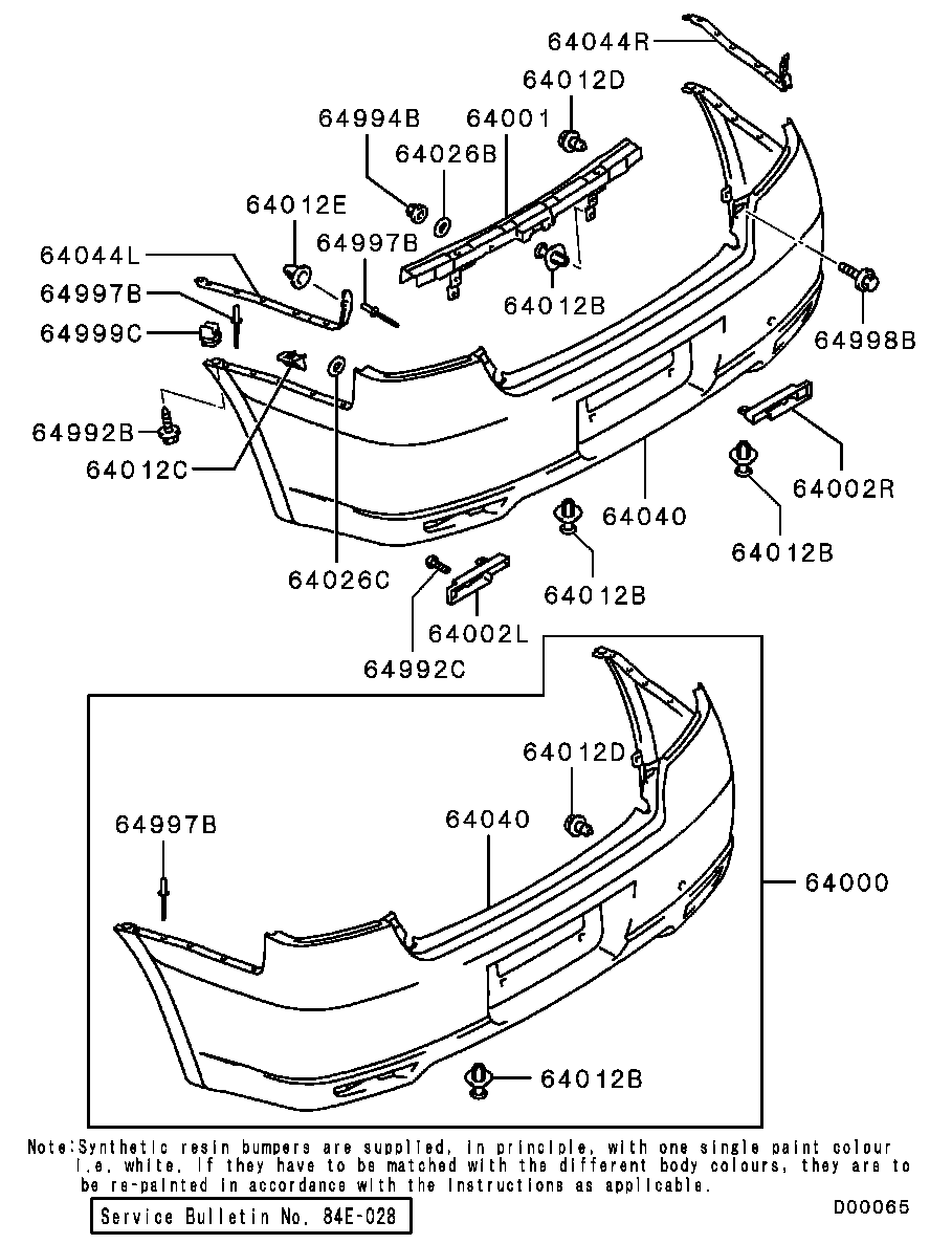 Rear Bumper Support