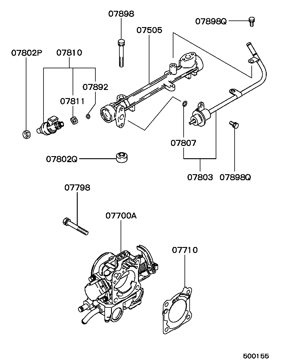 Injector & Throttle Body