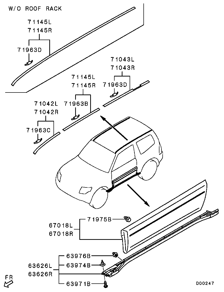 Side Garnish Moulding