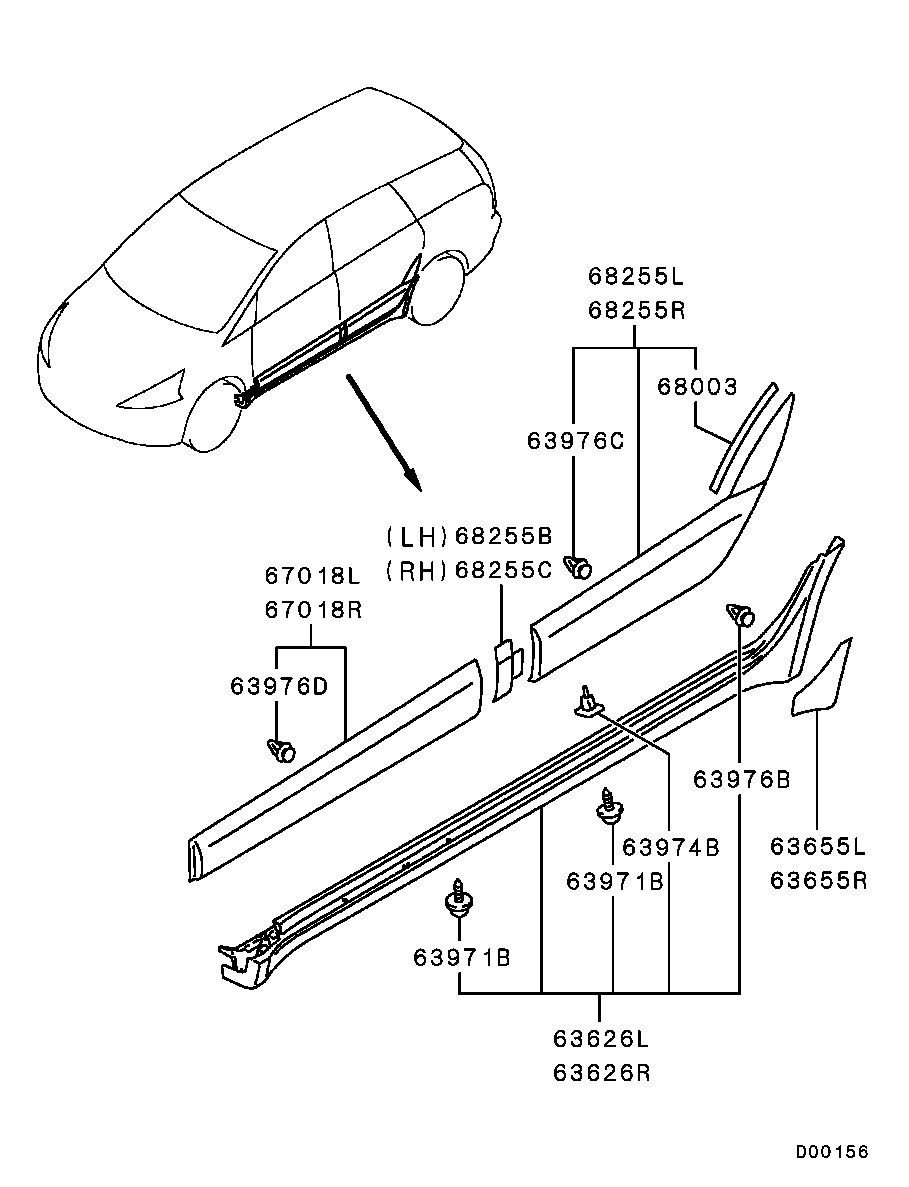 Side Garnish Moulding