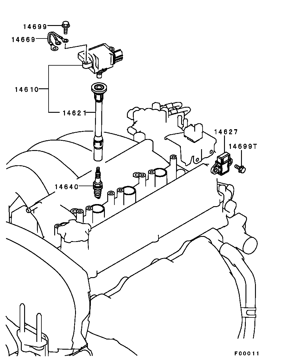 Spark Plug, Cable & Coil