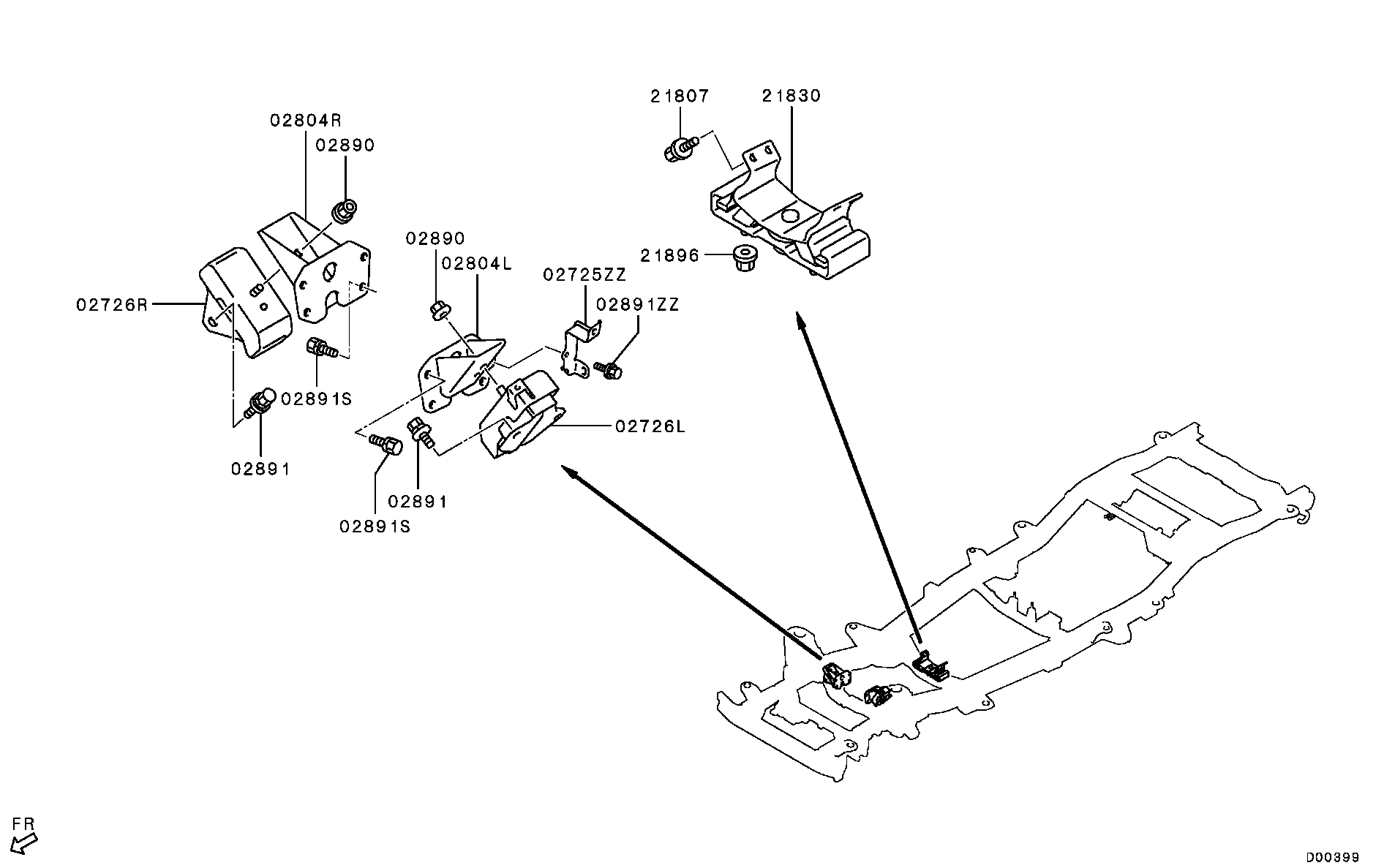 Engine Mounting, Support