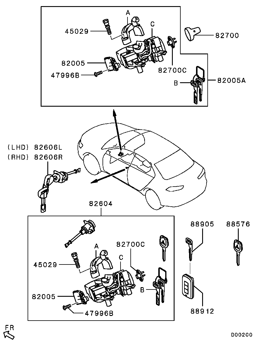 Lock Cylinder & Key