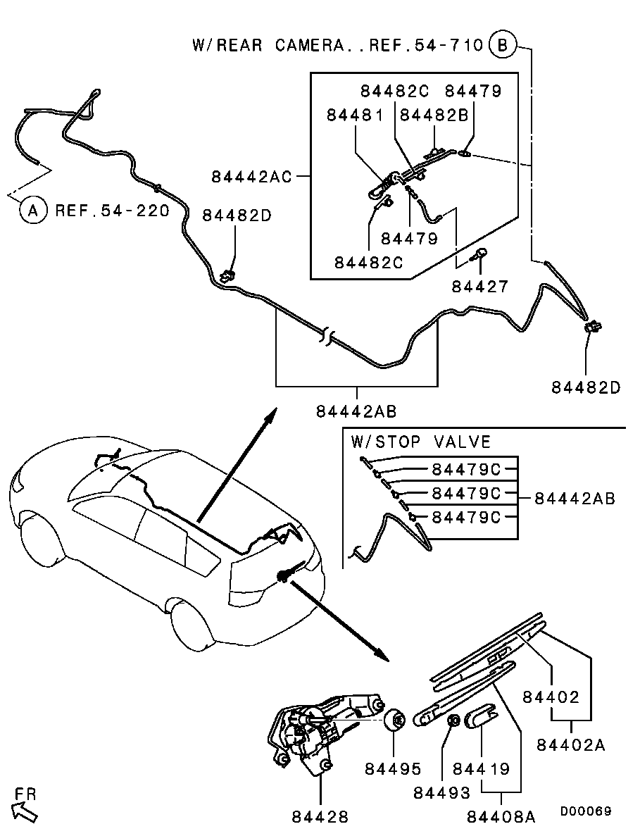 Rear Window Wiper & Washer