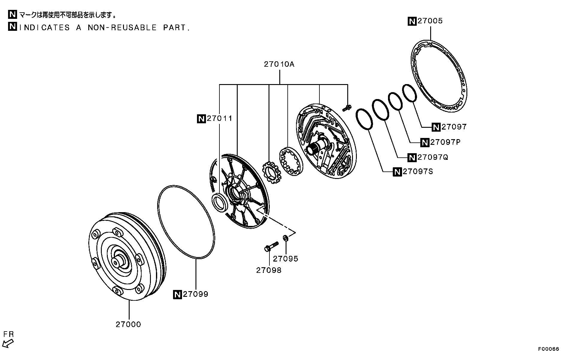Transmission Torque Converter & Oil Pump