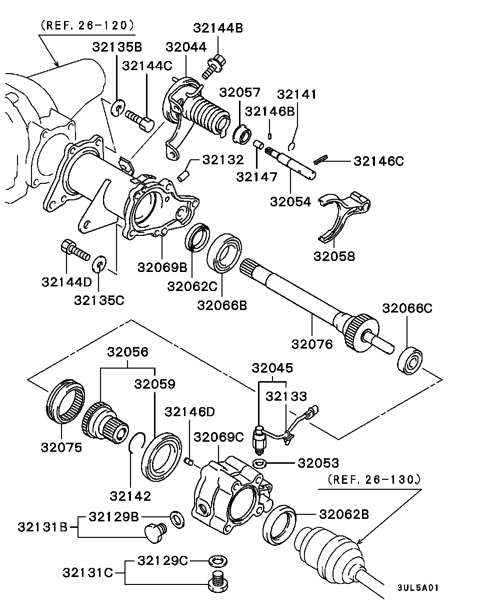 Front Axle Freewheel Clutch