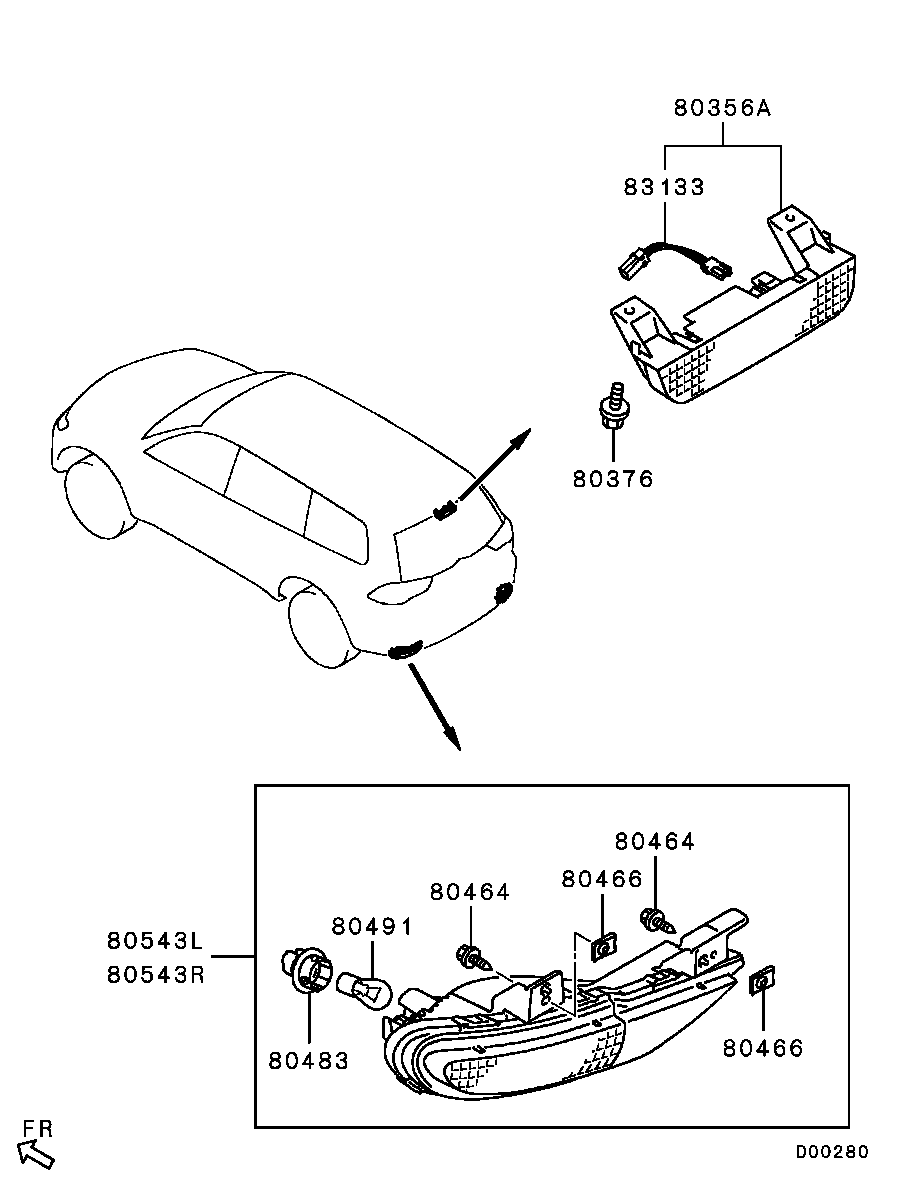 Rear Exterior Lamp